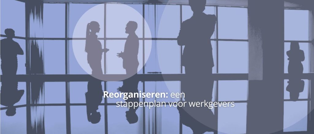 Reorganiseren: een stappenplan voor werkgevers cover